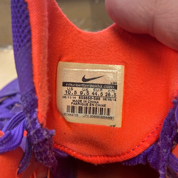 Nike Hyperdunk 2014 EP 'Hypr Grp' 653650-588 Basketball Shoe Mens size 10.5 - Picture 7 of 12